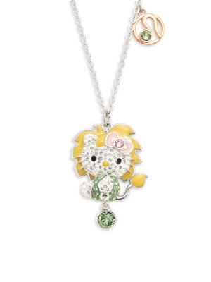Swarovski Swarovski Crystal Hello Kitty Leo Zodiac Pendant
