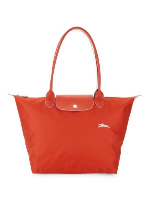 セール‼️LONGCHAMP LE PLIAGE CLUB トートバッグ Longchamp Le Pliage Club Leather-Trimmed Tote on SALE | Saks OFF 5TH