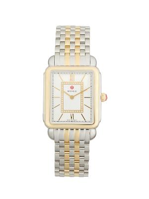 MICHELE DECO II DIAMOND YELLOW GOLD TWO-TONE & STEEL 1MCLW1311A.jpg main image 3