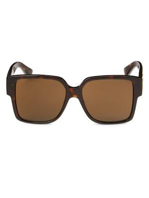 Saint Laurent 55MM Oversized Square Sunglasses Saint Laurent Women main image 3