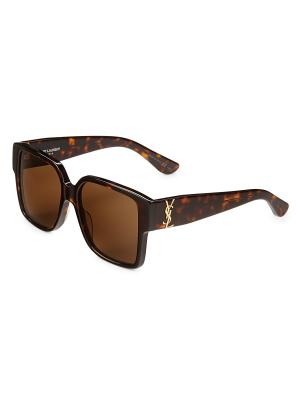 55MM Oversized Square Sunglasses