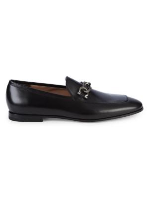 Salvatore Ferragamo Leather Loafers on SALE | Saks OFF 5TH display picture 2