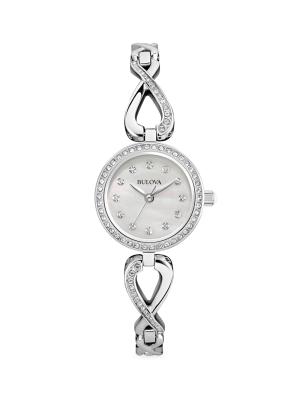 Bulova Infinity 2-Piece Stainless Steel & Crystal Watch 