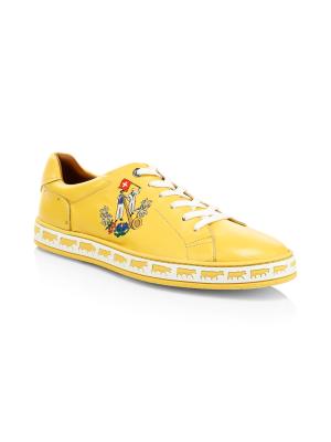 Animals Anistern Leather Low-Top Sneakers
