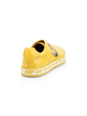 Animals Anistern Leather Low-Top Sneakers