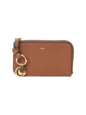 Chloé Alphabet Zip Leather Card Case on SALE | Saks OFF 5TH