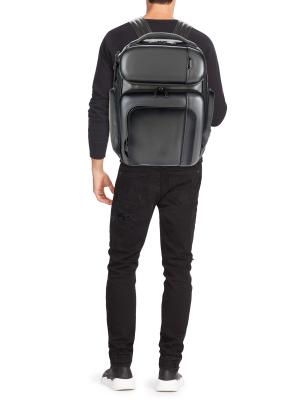 TUMI Arrive Exclusive Barker Leather Backpack on SALE | Saks OFF 5TH