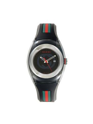 Gucci Sync 36MM Stainless Steel Rubber Strap Watch on SALE | Saks