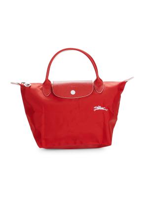 Longchamp le Pliage pouchミニトートバッグ レッド Longchamp Small Le Pliage Club Top Handle Bag on SALE | Saks OFF 5TH