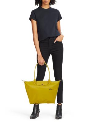 セール‼️LONGCHAMP LE PLIAGE CLUB トートバッグ Longchamp Le Pliage Club Leather-Trimmed Tote on SALE | Saks OFF 5TH