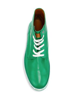Bally Animals Alpistar Leather High-Top Sneakers on SALE  display picture 1