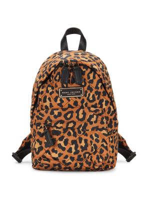 Marc Jacobs The Backpack Cheetah / Leopard Marc Jacobs Mini Nylon Quilted Backpack, Cheetah, Mini, Mini  main image 4