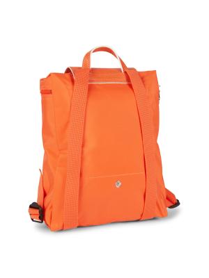 Longchamp Structured Rectangular Orange Backpack - NWT NWT LONGCHAMP Le Pliage Large Expandable Nylon Shoulder Tote  main image 2
