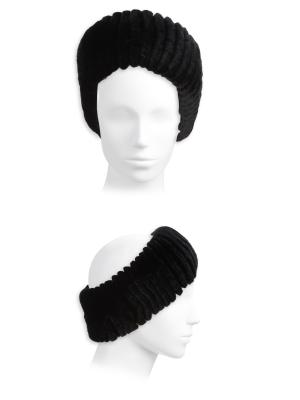 REDUCED! Make offer! Red authentic mink headband Adrienne Landau. Women main image 2