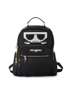 Karl Lagerfeld Paris Appliqué Travel Backpack on SALE | Saks  display picture 1