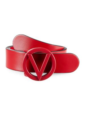 VALENTINO MILANO Giusy XS Belt VALENTINO BY MARIO VALENTINO Giusy Monogram Logo Buckle Belt  main image 3