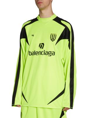 Balenciaga Long-Sleeve Soccer T-Shirt on SALE | Saks OFF 5TH