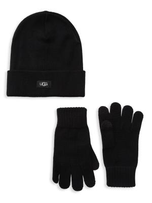 UGG 2-Piece Hat & Tech Gloves Set on SALE | Saks OFF 5TH display picture 1