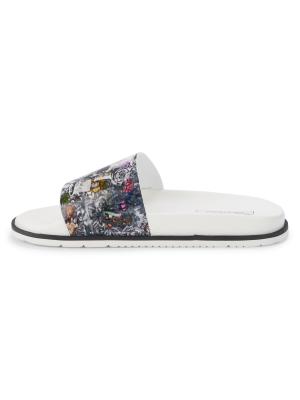 Mens Size 8 Robert Graham Slides Sandals Luxury 10784084_fpx.tif?$filterlrg$&  main image 4
