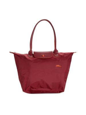 Longchamp Le Pliage Leather-Trim Shoulder Tote Bag on SALE | Saks