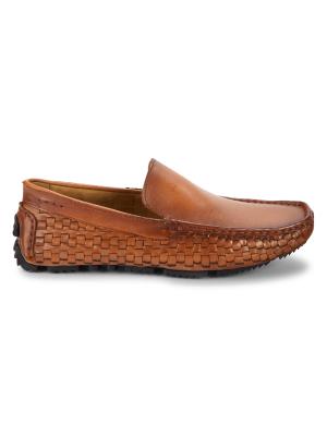 Massimo Matteo Leather Driving Loafers on SALE | Saks OFF 5TH display picture 1