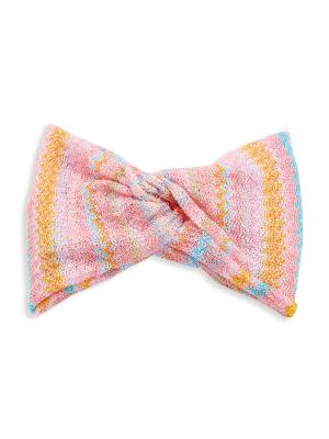 MISSONI Pink Multicolor Textured Knotted Italian Headband NWT $225 Missoni | Accessories | Missoni Pink Multicolor Textured  main image 3