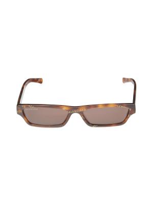 NWB BALENCIAGA BROWN 55mm SUNGLASSES Balenciaga BB0287S M (55 - 19) with Brown lenses and  main image 2