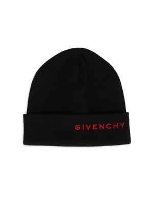 Givenchy Logo Woollen Beanie on SALE | Saks OFF 5TH display picture 3