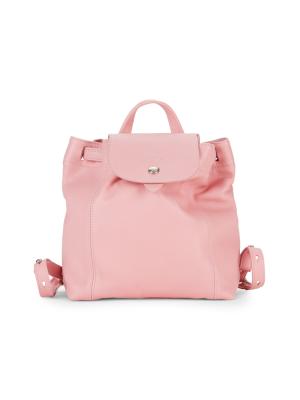 Longchamp Extra Small Le Pliage Leather Backpack on SALE 