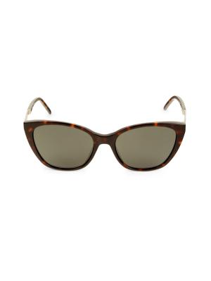 Saint Laurent 56MM Cat Eye Sunglasses on SALE | Saks OFF 5TH display picture 3