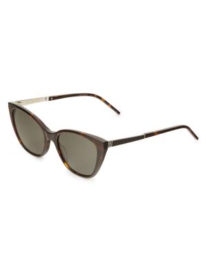 Saint Laurent 56MM Cat Eye Sunglasses on SALE | Saks OFF 5TH display picture 1