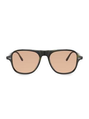 Oliver Peoples Nilos 53MM Square Sunglasses on SALE | Saks 