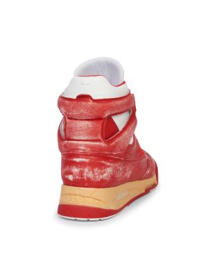 Maison Margiela Ddstck High-Top Leather Sneakers on SALE | Saks
