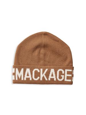 Mackage Wool-Blend Logo Beanie on SALE | Saks OFF 5TH