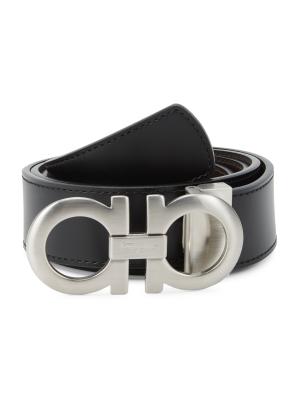 FERRAGAMO Gancini Reversible Leather Belt on SALE | Saks OFF 5TH display picture 1