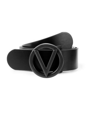 Valentino by Mario Valentino ​Tonal Logo Leather Belt on 