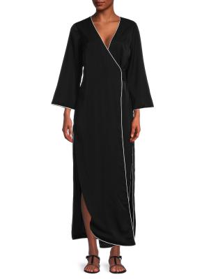 Area Stars Maxi Robe Dress on SALE | Saks OFF 5TH