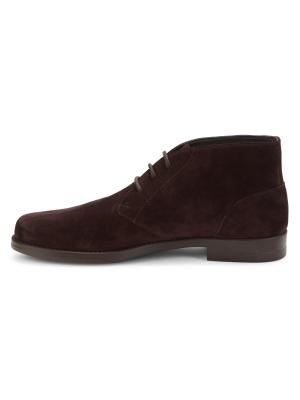 FERRAGAMO Leather & Suede Chukka Boots on SALE | Saks OFF 5TH display picture 1