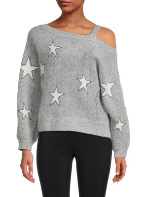 Cliché Star Pattern Cutout Sweater on SALE | Saks OFF 5TH