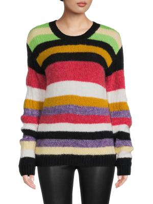 RTA Esme Striped Wool Blend Sweater on SALE | Saks OFF 5TH