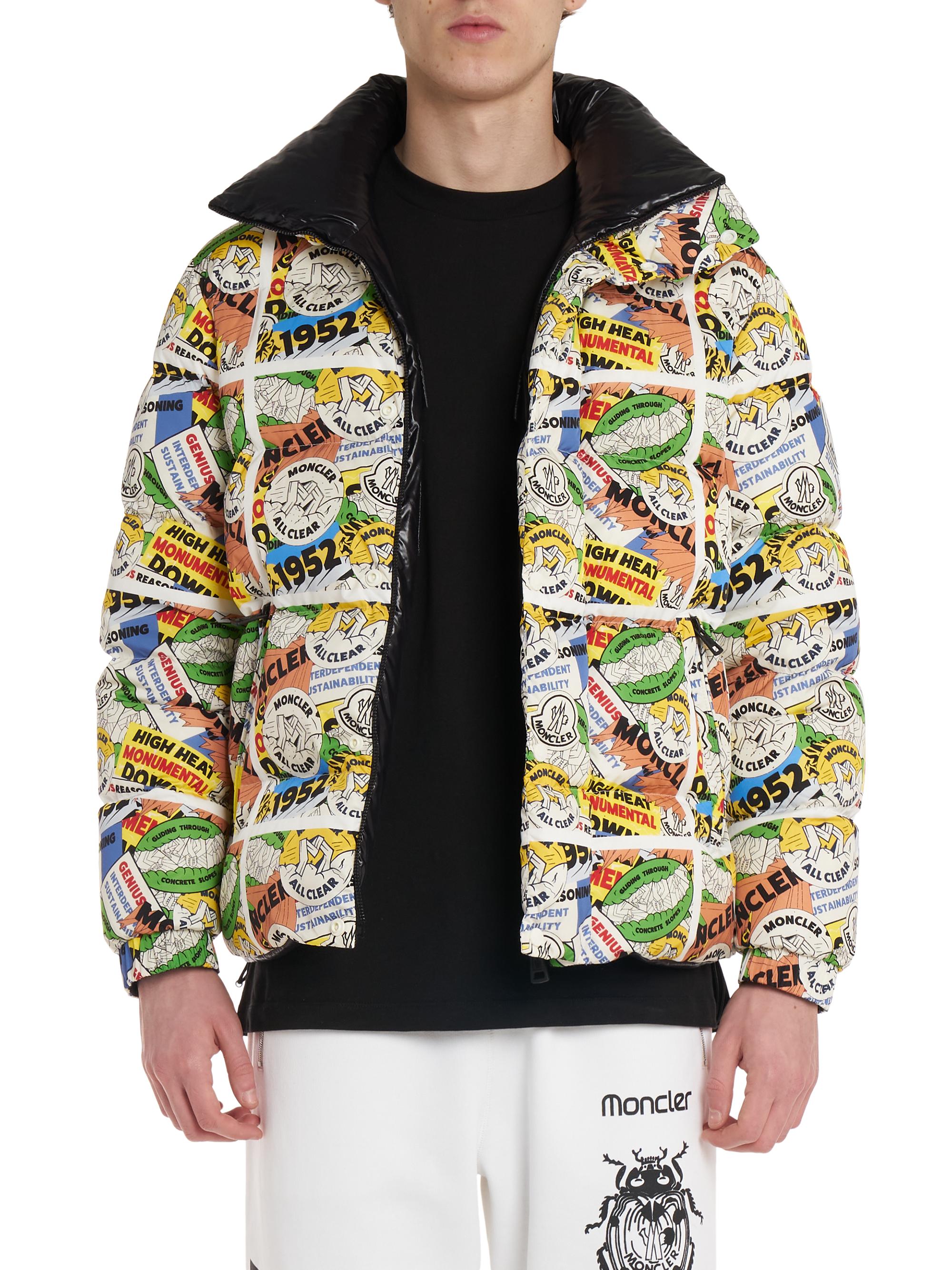 2 Moncler 1952 Kunitachi Comic Print Jacket
