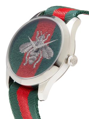 Gucci 40MM Bee Stainless Steel Watch on SALE | Saks OFF 5TH display picture 3