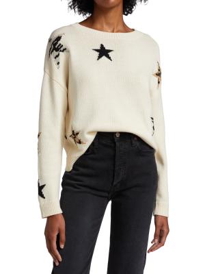 Perci Star Pattern Sweater