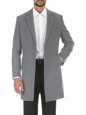English Laundry Solid Notch Lapel Overcoat on SALE | Saks OFF 5TH