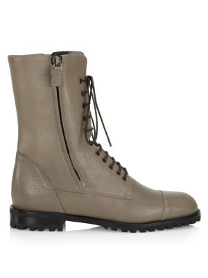 Manolo Blahnik Lugata Leather Boots on SALE | Saks OFF 5TH