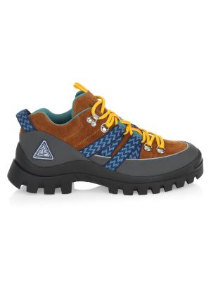 Lanvin Hiking Leather Blend Boots on SALE | Saks OFF 5TH