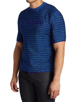 Lanvin Gallery Dept. x Lanvin Striped Logo T Shirt on SALE | Saks