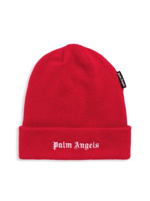 新品 Palm Angels WOOL LOGO PATCH ニットキャップ Palm Angels Embroidered Logo Beanie on SALE | Saks OFF 5TH