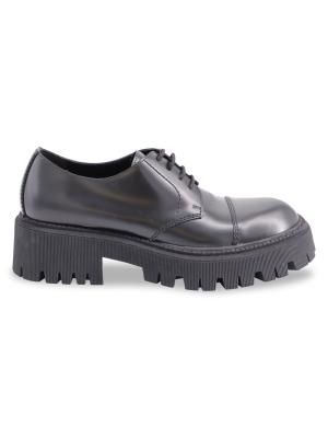 Balenciaga Balenciaga Tractor 60Mm Derby Shoes In Black 