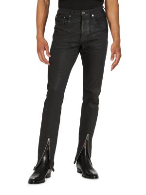 Purple Brand Front-Hem Zipper Jeans on SALE | Saks OFF 5TH